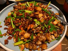 衡东贡椒爆田鸡-食锦记·福建私房菜(浦西万达店)
