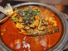 -探鱼·鲜青椒爽麻烤鱼(北京路天河城店)