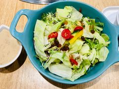 烟肉蔬菜沙拉-喜上喜鸡煲翅(吉大店)