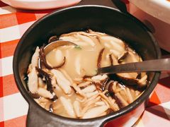 蘑菇汤莜面鱼鱼-西贝(吴江路湟普汇店)