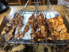 羊肉串-陇上全荟兰州传统牛肉面(延吉路店)