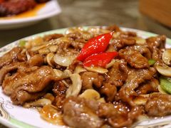 口蘑肉片-烤肉宛饭庄(北新桥店)