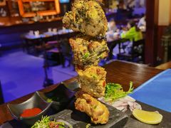 串烤鸡肉拼盘-甘尼仕印度餐厅爵士酒吧(阳春巷店)