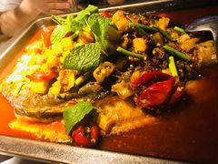 -探鱼·鲜青椒爽麻烤鱼(西南商都店)