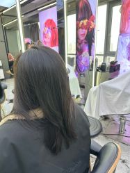 点击看大图 -藤野造型烫发染发