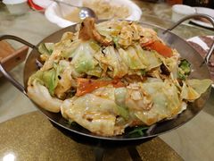干锅手撕包菜-鹤乡东北菜(崮山路店)