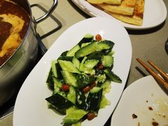 家常拍黄瓜-蝎王府羊蝎子(西直门店)