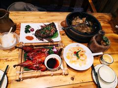 汽锅鸡-老滇山寨•云南特色菜•地方菜•民族风情歌舞表演(金碧店)