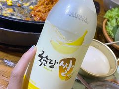 香蕉米酒-高基五春川炒鸡排 韩国料理(威海总店)