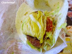 摊开後的Frühstücks&nbsp;Wrap-麦当劳(春风店)