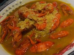 金汤蒜蓉龙虾-京韵胡同·酱香羊蝎子火锅涮肉(长寿路店)