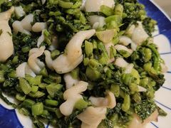 青雪菜炒目鱼-熠盛粤味·顺德桑拿鸡(永康路店)