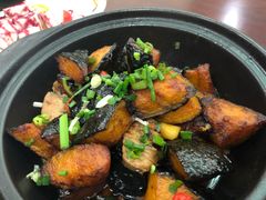 粉南瓜炒-老馆子·建德菜·山肴鱼鲜(海威新界店)
