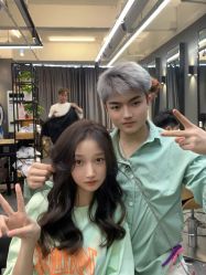 -藤野造型专业烫染接发