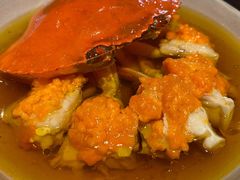 鸡油花雕蒸三门蟹-杭州西子湖四季酒店·金沙厅