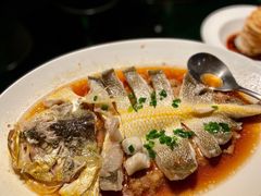 农家黄花鱼蒸肉饼-炳胜品味(海印总店)