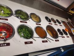 自助调料区-左庭右院鲜牛肉火锅(苏州园区永旺店)