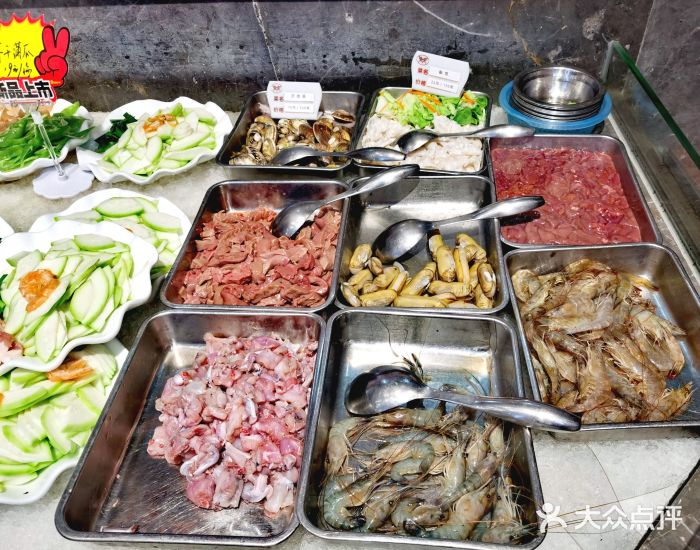 叶氏兄弟饭摊(马鞍池东路店)自助取餐区图片