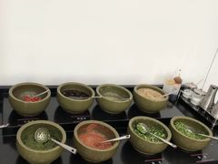 自助调料区-岳合轩老北京涮肉