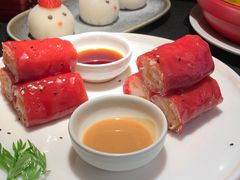 红米脆皮鲜虾肠-蝴蝶里·粤菜·点心(滨江龙湖店)