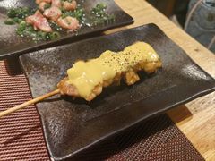 烤咖喱芝士鸡肉串-鸟内会居酒屋(得意潮馆店)