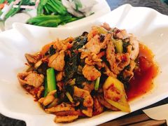 酸菜炒肉-喜洲翰林餐厅(董家百年老宅店)