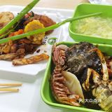 东北自助盒饭 今天一日三餐都在这了！