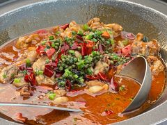 青花椒烩牛蛙-院里寻菜·精致庭院菜(观沙岭店)