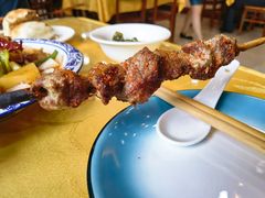 铁签串红柳串牛心管-新疆巴州金丝特餐厅(大钟寺店)