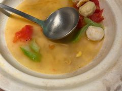 丝瓜鱼丸炖馓子-永安鱼庄·镇江菜(东吴路店)