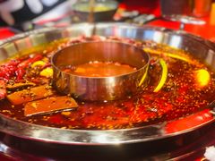 谭血鸭红锅底-谭鸭血老火锅(漳州路店)