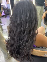 点击看大图 -藤野造型烫发染发