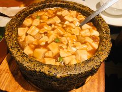 石锅鸡汤豆腐-绿茶餐厅(王府井永宁门店)
