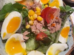 金枪鱼溏心蛋蔬菜沙拉-二丁目食堂(铁西万象汇店)