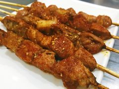 羊肉串-草原饭店火锅