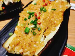 蒜香茄子-司御手铜锅涮肉卤烤猪手(榆次新建路店)