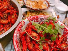 油焖大虾-庞家烧烤客栈(炮台山店)