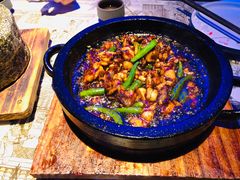 酱爆石锅蛙-绿茶餐厅(乐峰广场店)