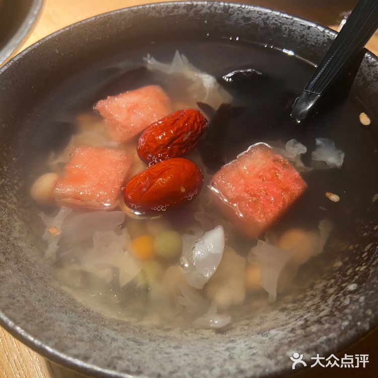 好久没吃椰子鸡啦 