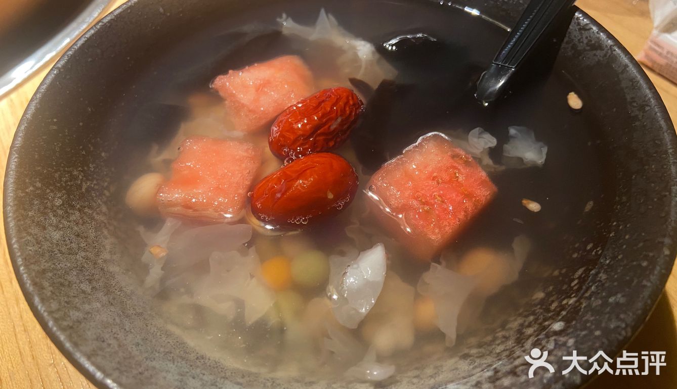 好久没吃椰子鸡啦 