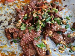 孜然香菜牛肉-韩厨烤肉火锅无限自助餐厅(潮流特区店)