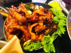 辣烤鸡爪-富乐满韩国正宗炸鸡韩国料理(虹泉路店)