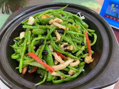 茄子长豆角-峪鸡餐厅