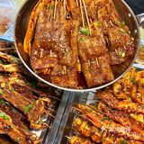 想把这家摊摊烧烤安利给全重庆 烤郡花巨好吃‼️