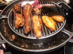 -大漠风炭火烤肉火锅自助餐厅(台山万达店)