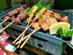 串烤拼盘三种-太郎的家·平价日料(曼巴特店)