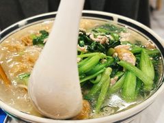 青咸菜目鱼汤面-老地方面馆(思南路店)