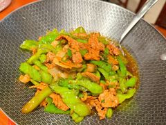 辣椒炒肉-京味张·北京烤鸭(南山店)