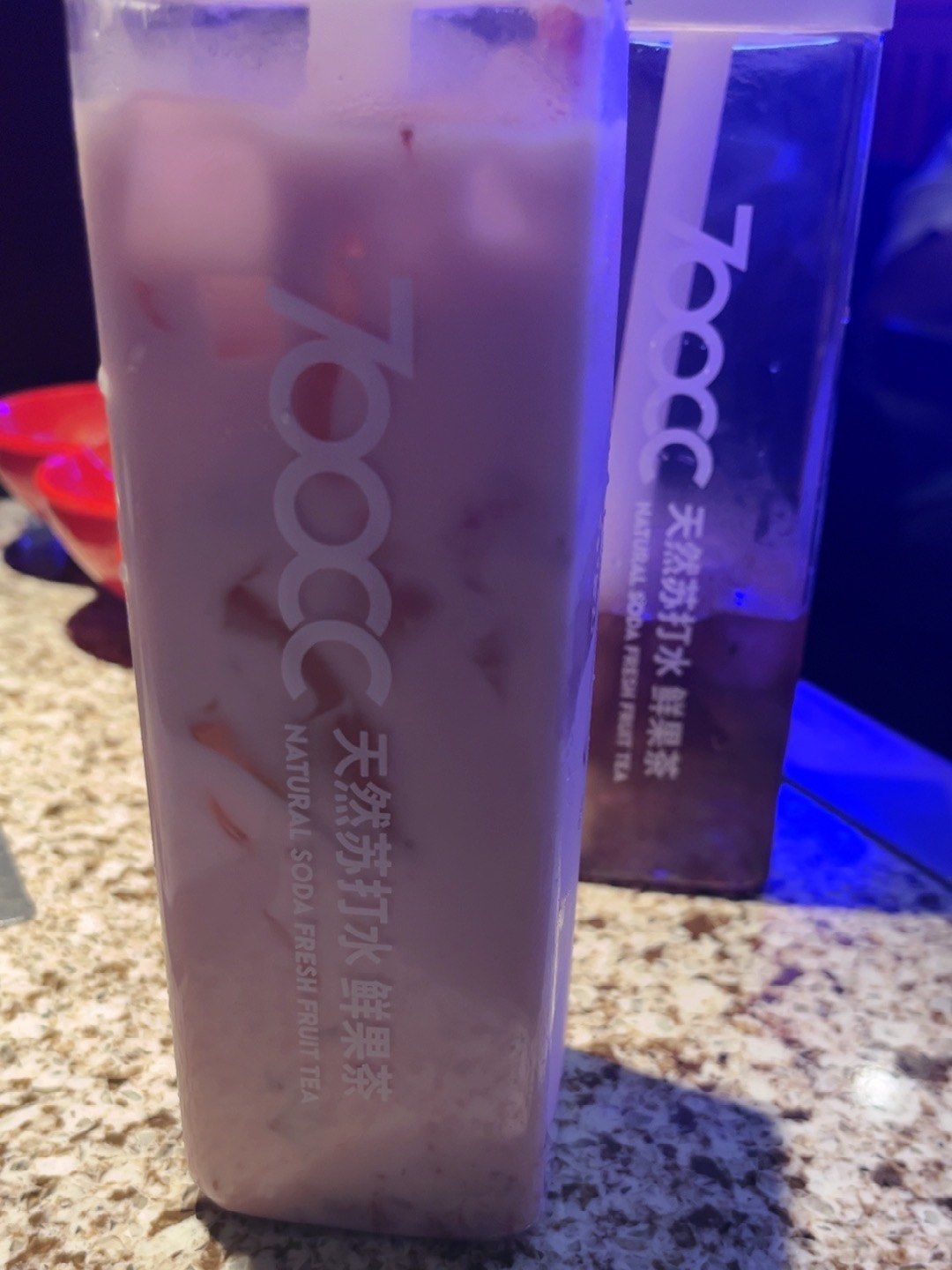 700cc天然苏打水茶饮.