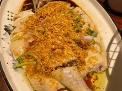 红葱头淋爬山鸡-广府乡下·饭庄(新港东路店)